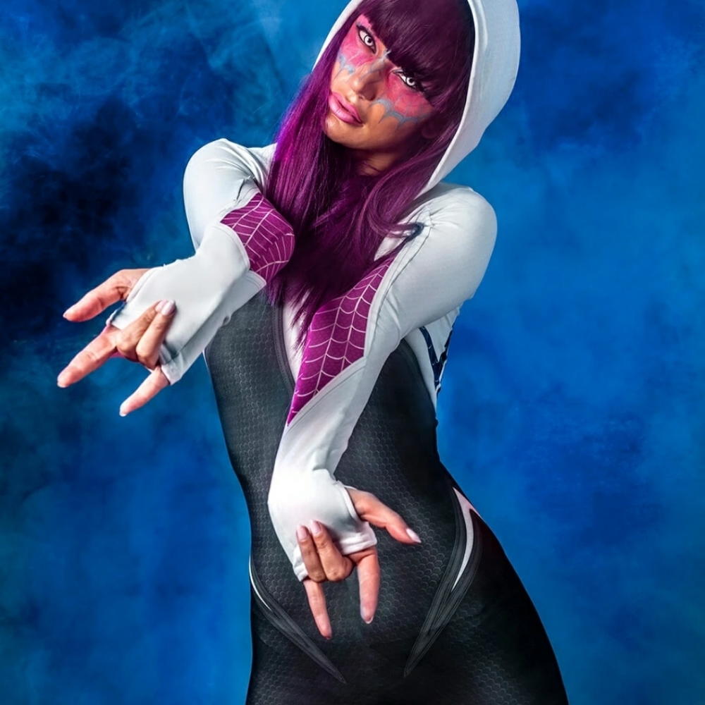 Spider Gwen Halloween Costume (Spiderman)